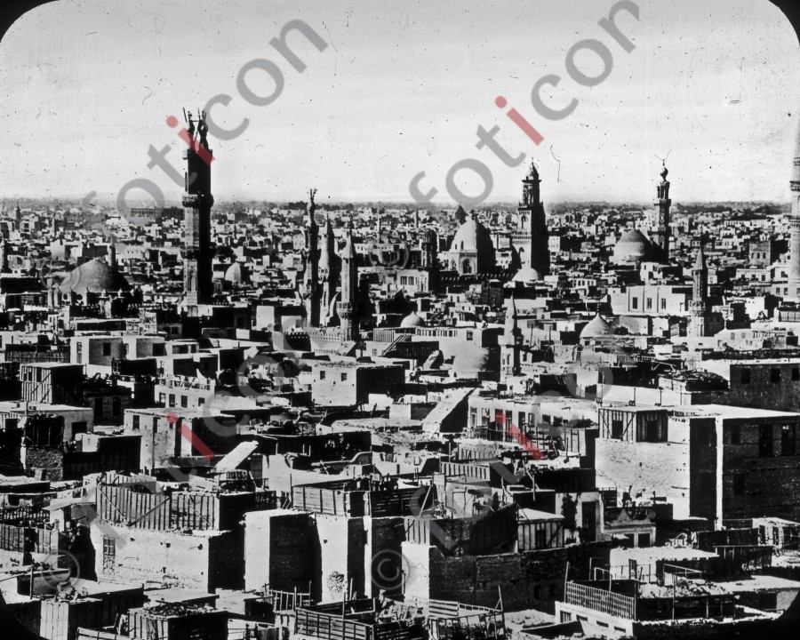 Blick auf Kairo | View of Cairo (foticon-simon-008-001-sw.jpg)